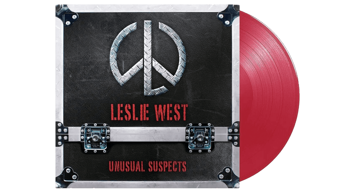 Vinyl - Leslie West : Unusual Suspects (Clear Red Vinyl) - The Record Hub