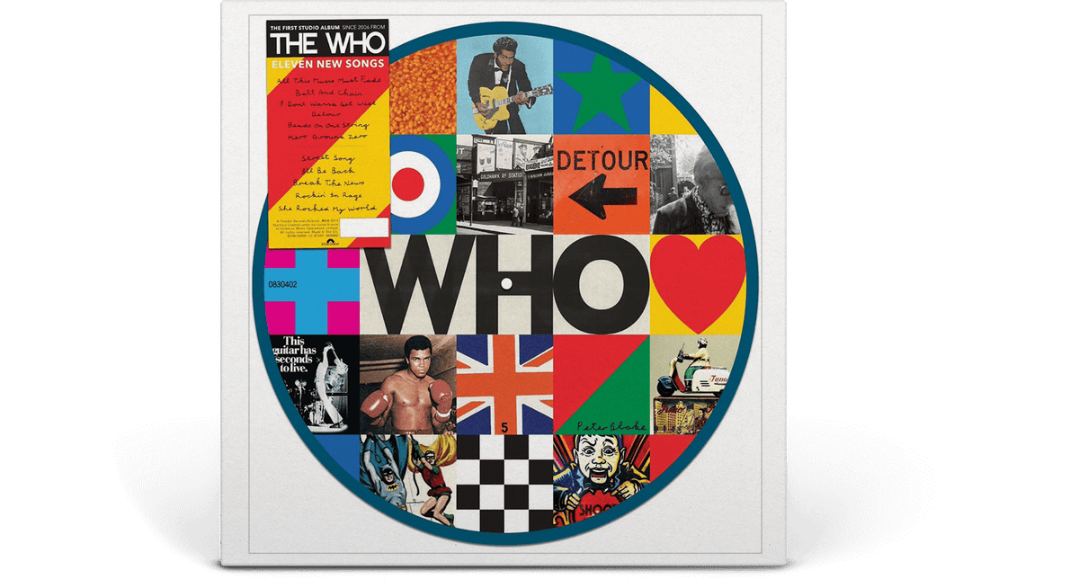 Vinyl - The Who : Eleven New Songs (Picture Disc) - The Record Hub