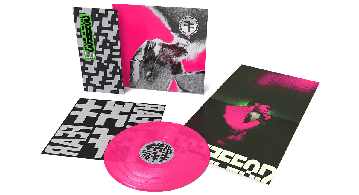 Vinyl - Working Men&#39;s Club : Fear Fear (Clear Pink Vinyl) - The Record Hub