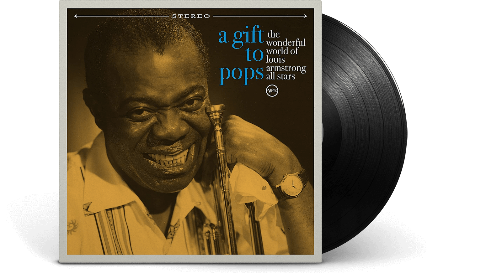 Vinyl - The Wonderful World Of Louis Armstrong: All Stars : A Gif To Pops - The Record Hub