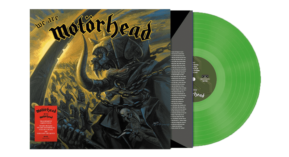 Vinyl - Motörhead : We Are Motörhead (Ltd Transaprent Green Vinyl) - The Record Hub