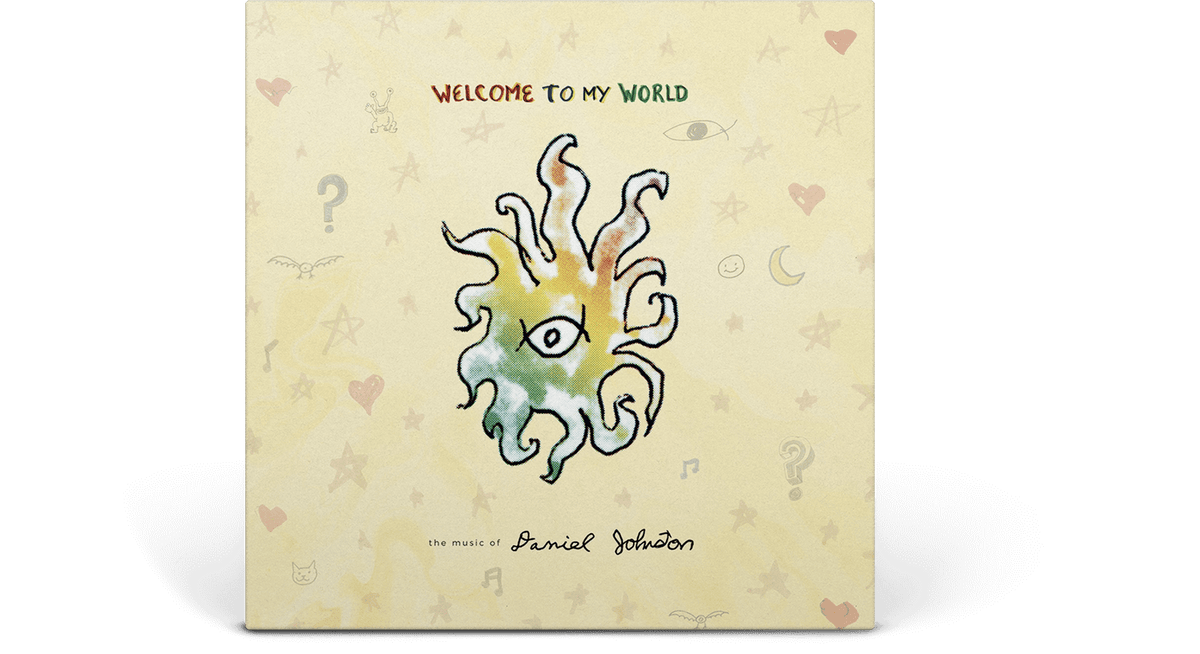 Vinyl - Daniel Johnston : Welcome To My World (Clear Pink /Coke Bottle Clear Vinyl) - The Record Hub