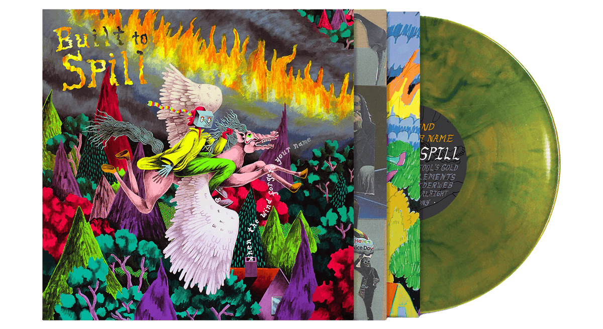 Vinyl - Built to Spill : When The Wind Forgets Your Name (Green Vinyl) - The Record Hub
