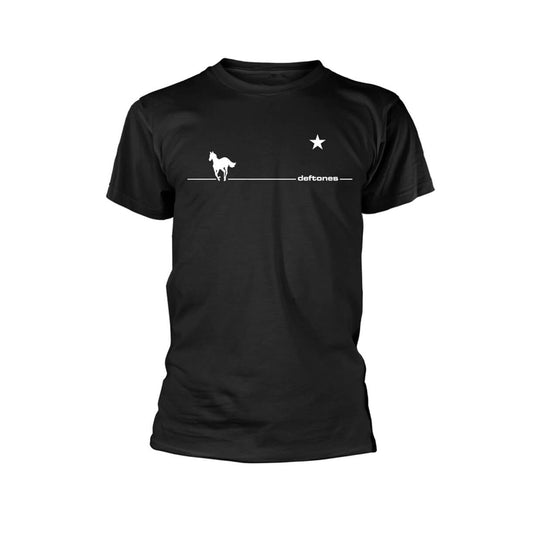 Deftones : White Line Pony - T-Shirt