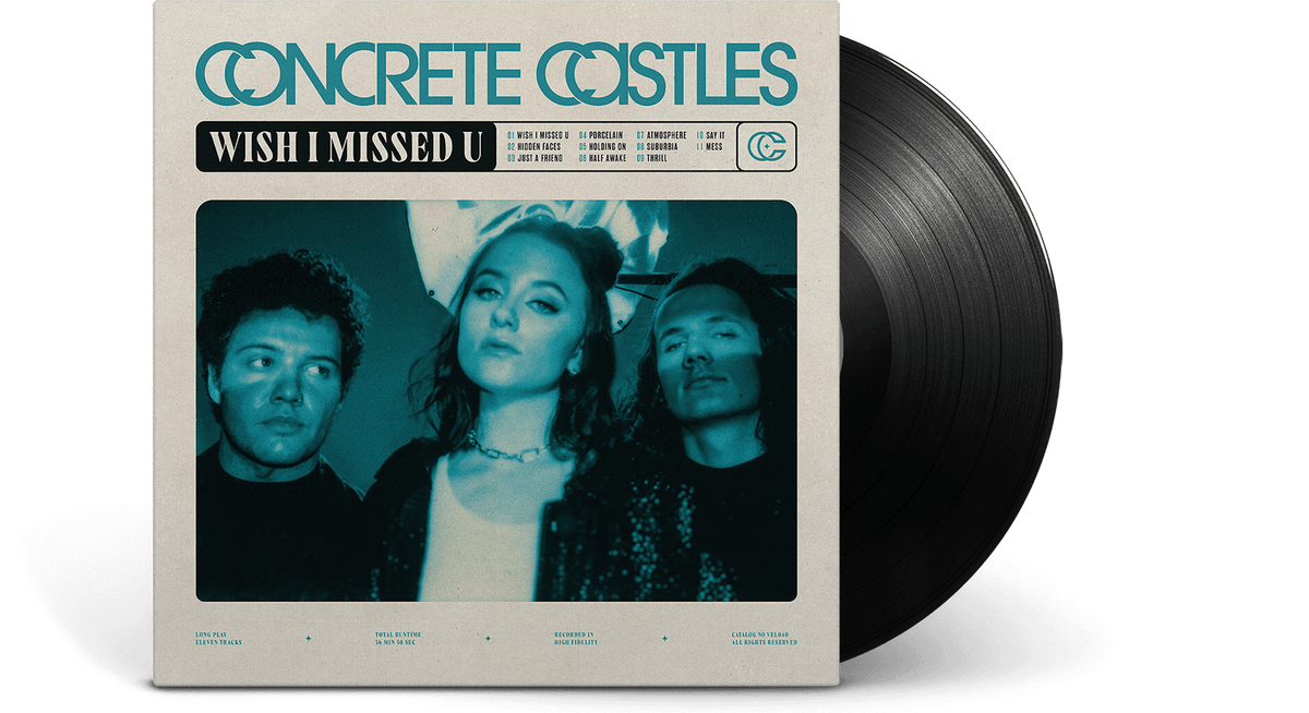 Vinyl - Concrete Castles : Wish I Missed U - The Record Hub