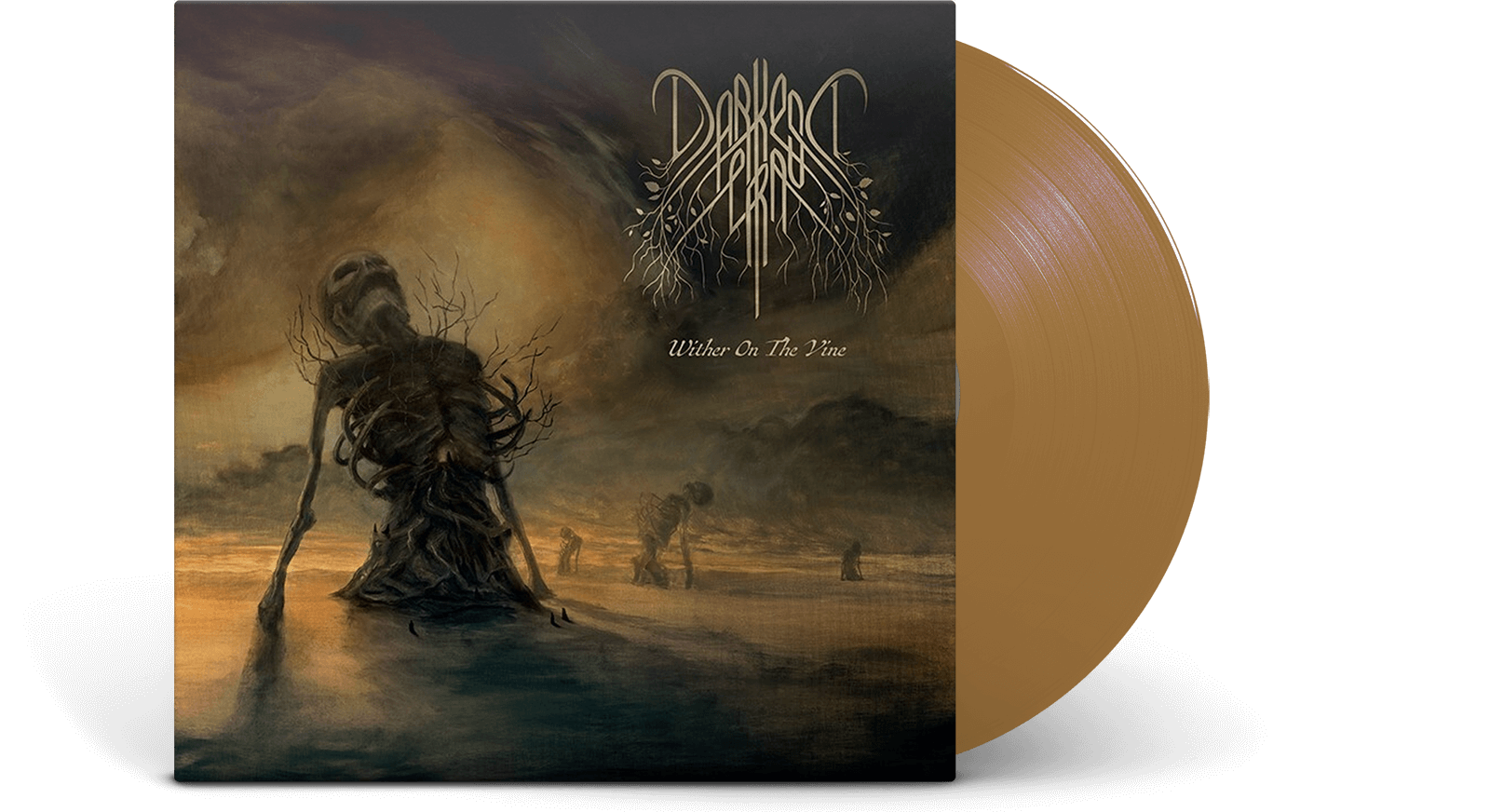 Vinyl - Darkest Era : Wither On The Vine (Solid Gold Nugget Vinyl) - The Record Hub