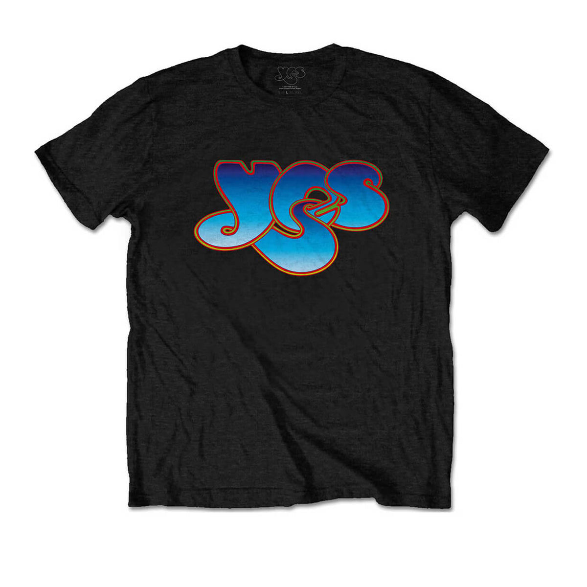 Vinyl - Yes : Classic Blue Logo - T-Shirt - The Record Hub