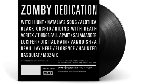 Zomby : Dedication