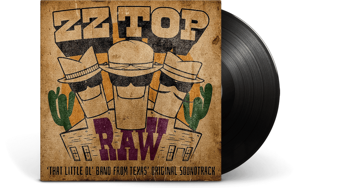 Vinyl - ZZ Top : RAW (‘That Little Ol&#39; Band From Texas’ Original Soundtrack) - The Record Hub