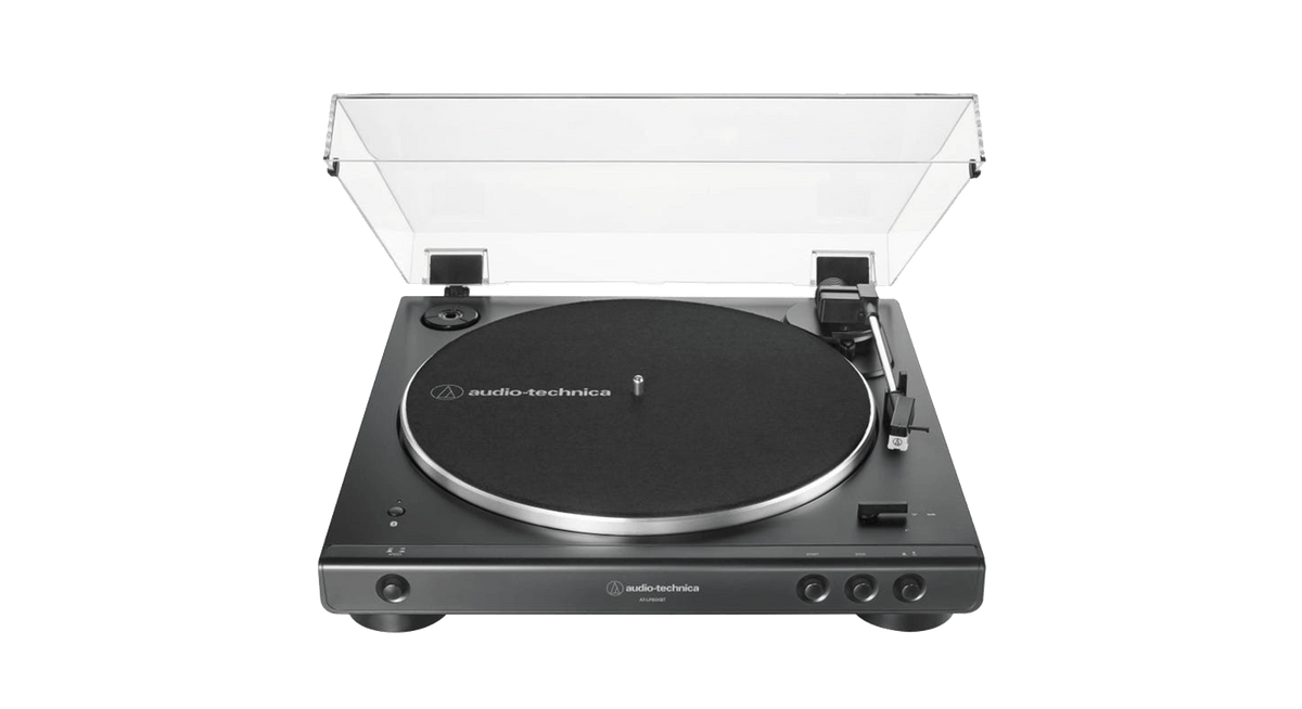 Vinyl - Audio Technica : Turntable (ATLP60XBKBT) - The Record Hub
