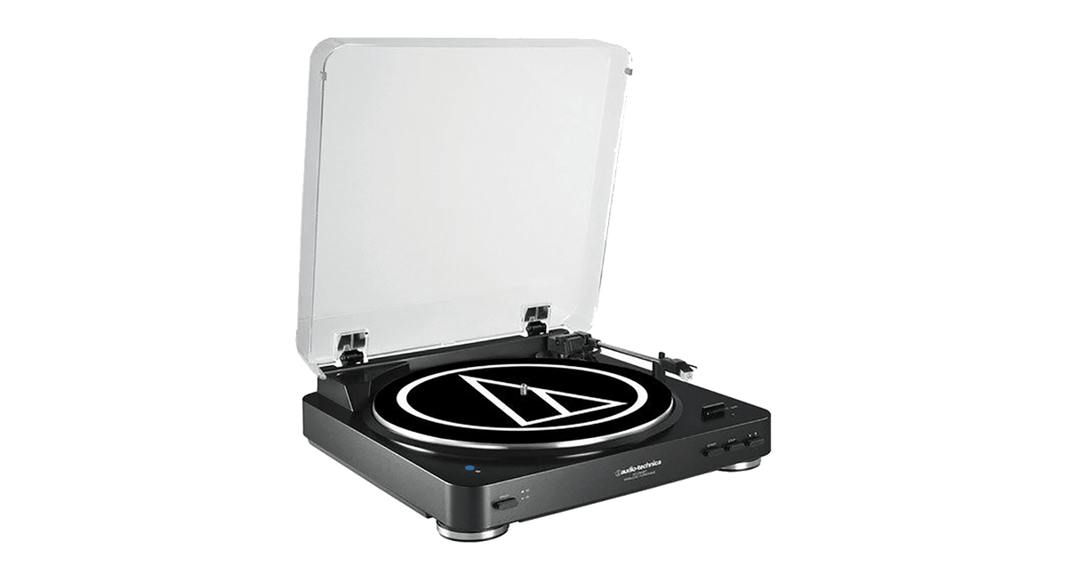 Vinyl - Audio Technica : Turntable (ATLP60XBKBT) - The Record Hub