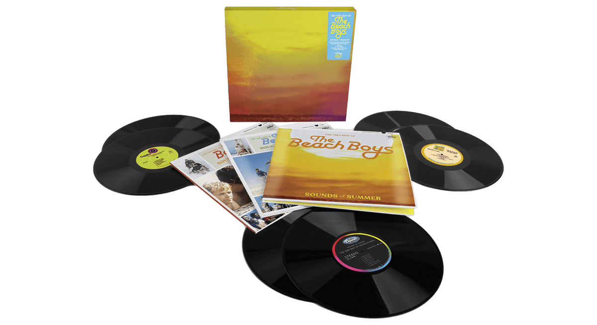 Vinyl - The Beach Boys : Sounds Of Summer (6LP Vinyl) - The Record Hub