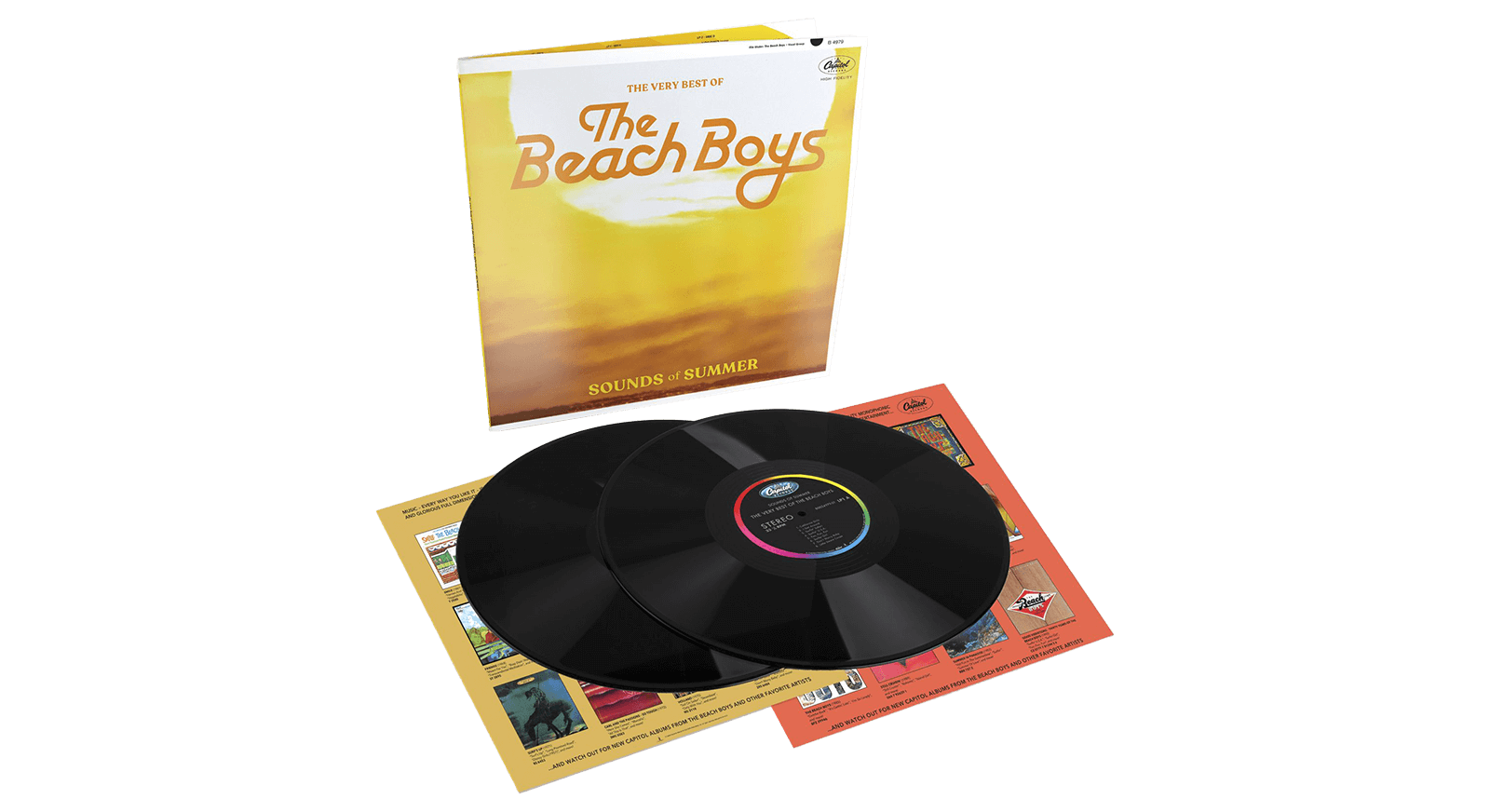 Vinyl - The Beach Boys : Sounds Of Summer (2LP Vinyl) - The Record Hub