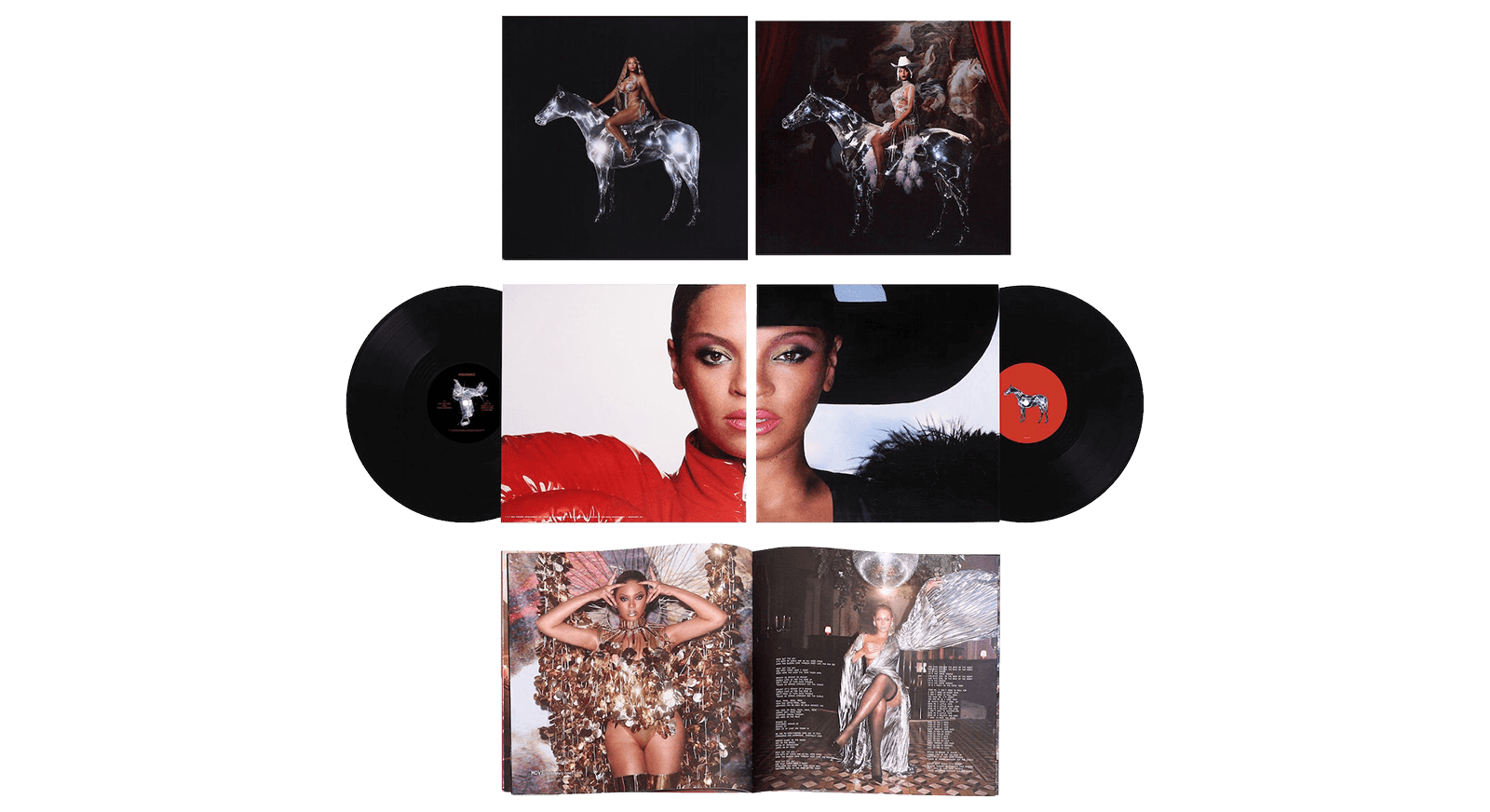 Vinyl - Beyonce : Renaissance (Deluxe 2LP  w/ 36-page booklet & poster) - The Record Hub