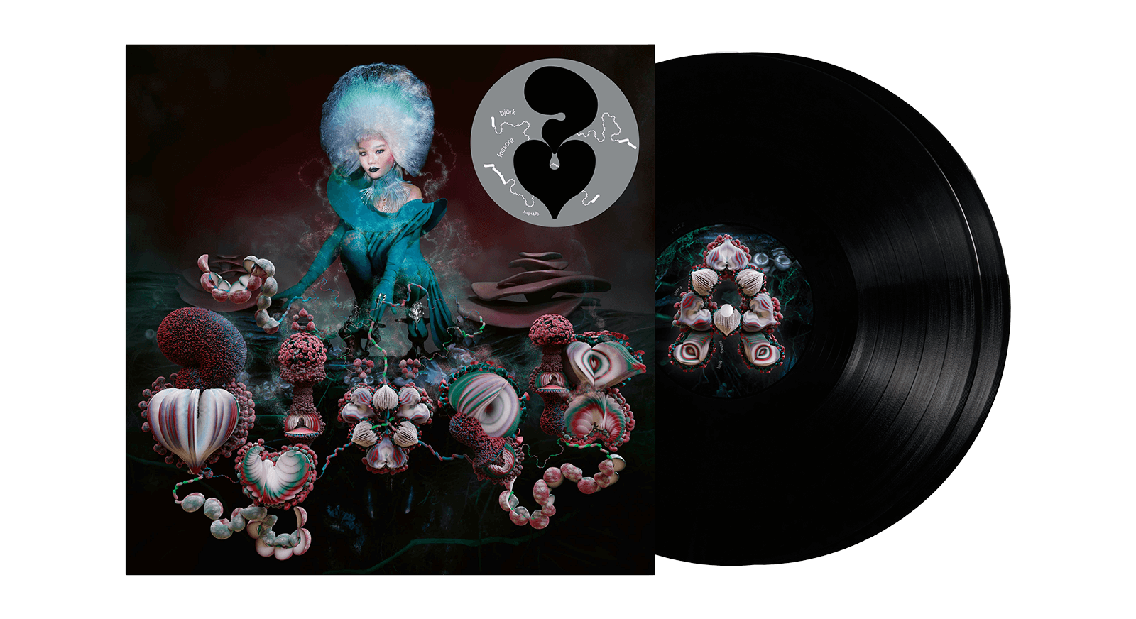 bjork fossora LP レコード silver vinyl Bjork - fossora [Limited First Edition/Silver Vinyl] [LP