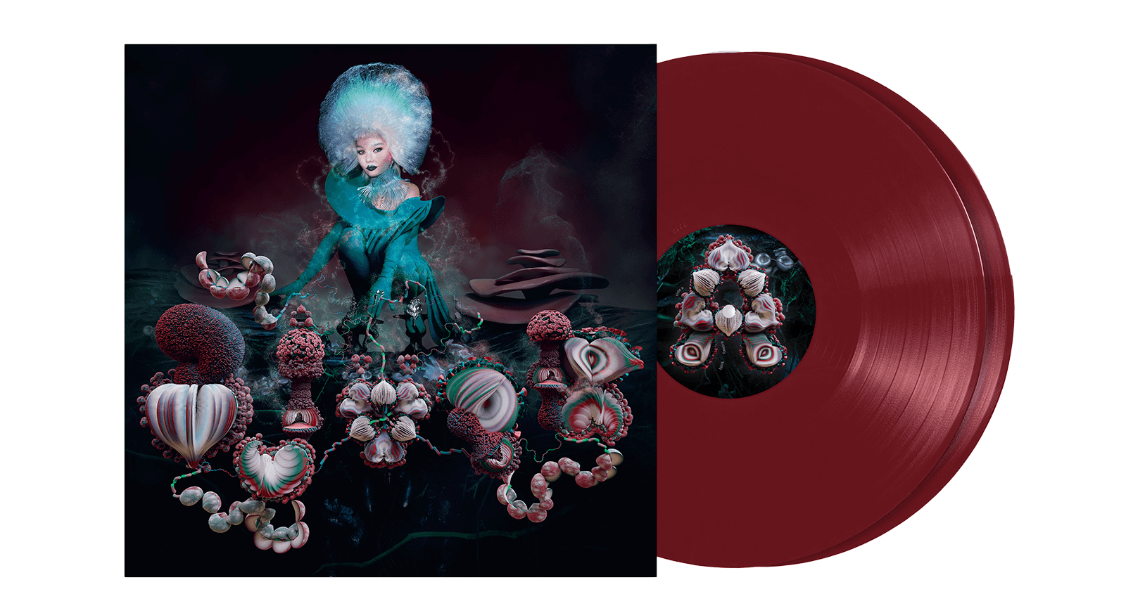 Vinyl - Bjork : Fossora (Indie Burgundy Vinyl) - The Record Hub