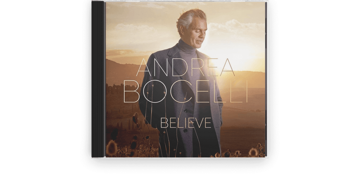 Vinyl - Andrea Bocelli : Believe (Deluxe CD) - The Record Hub