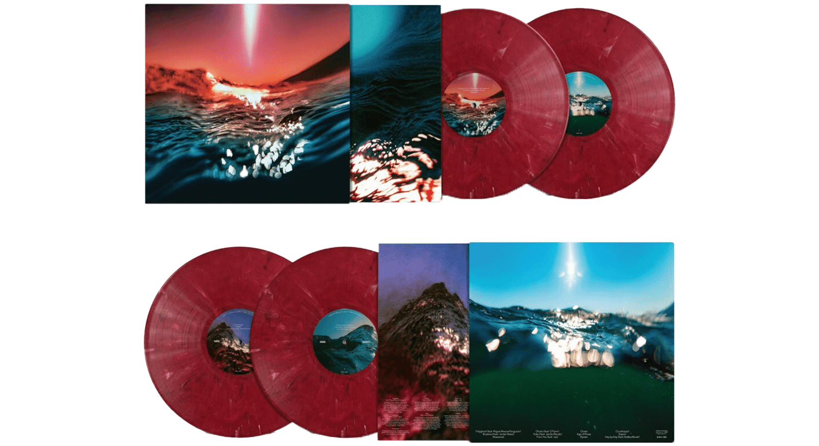 Vinyl - Bonobo : Fragments (Ltd Red Marble 140g Vinyl) - The Record Hub