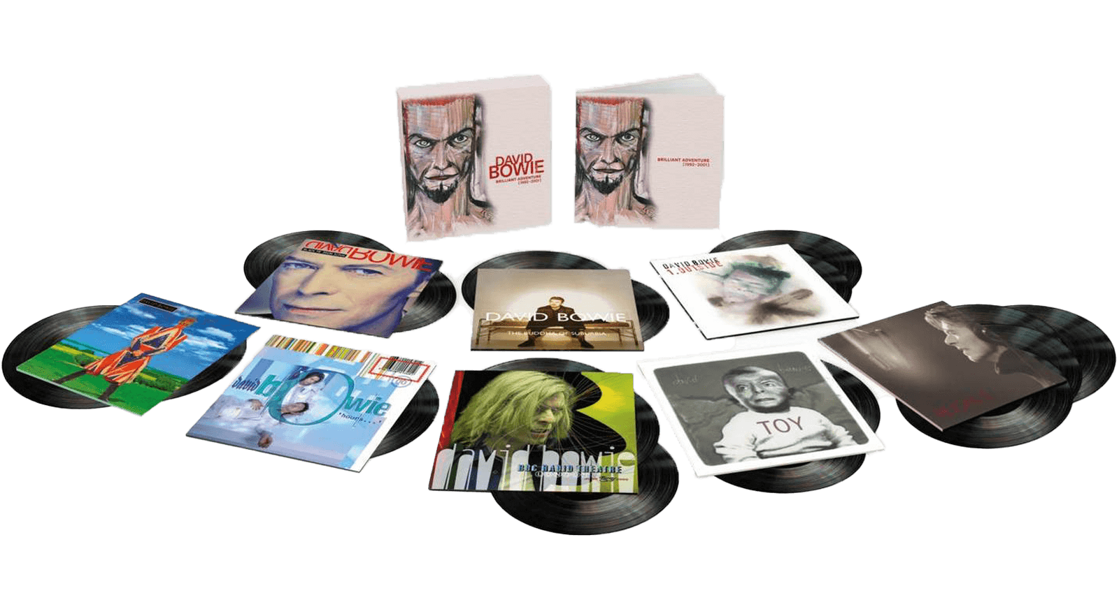 Vinyl | David Bowie | BRILLIANT ADVENTURE (1992 – 2001) (18LP Boxset) Vinyl | David Bowie | BRILLIANT ADVENTURE (1992 – 2001) (18LP Boxset)