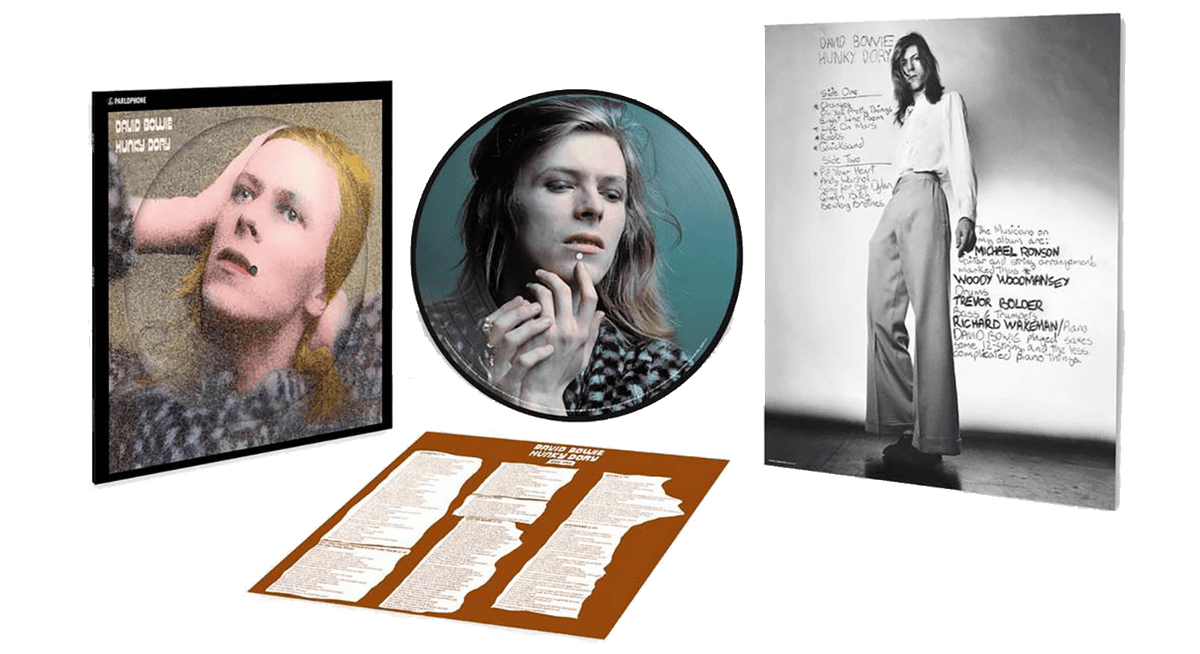 Vinyl - David Bowie : Hunky Dory (Ltd Picture Disc) - The Record Hub