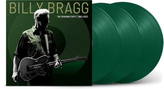 Billy Bragg : The Roaring 40 - 1983 - 2023 (Deluxe Ltd 3LP Green Vinyl)