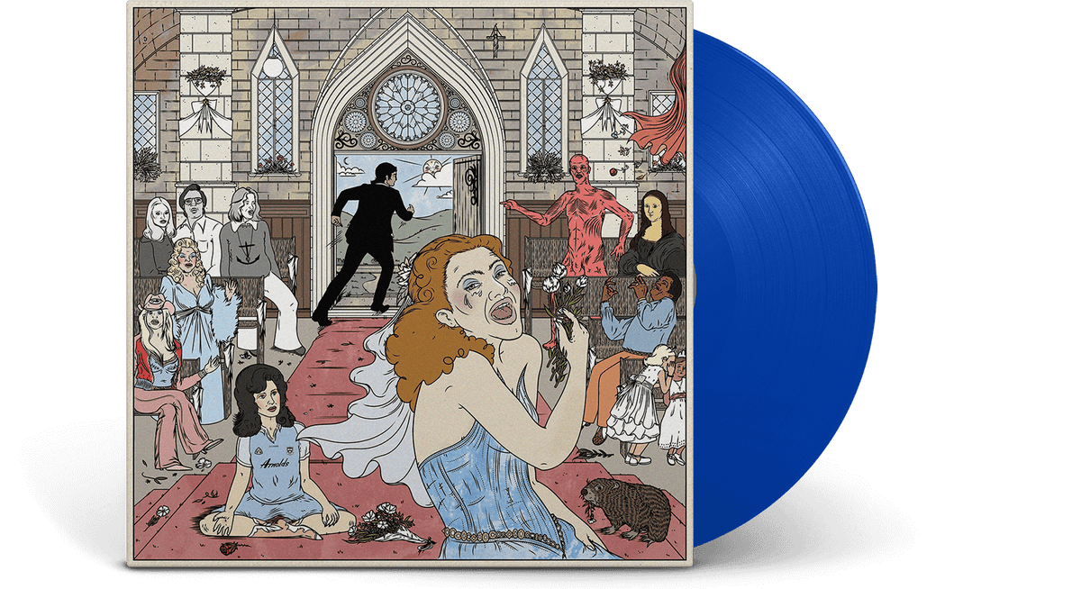 Vinyl - CMAT : If My Wife Knew I&#39;d Be Dead (Ltd Blue Vinyl) - The Record Hub