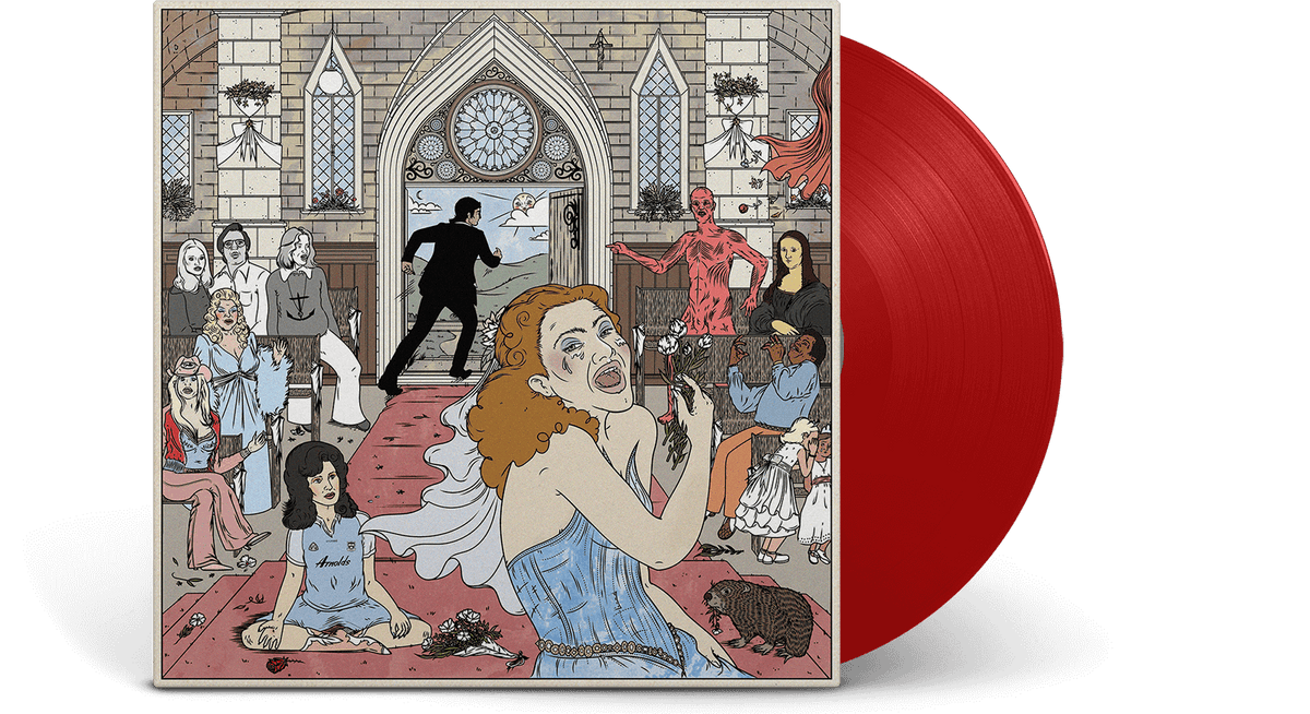 Vinyl - CMAT : If My Wife Knew I&#39;d Be Dead (Red Vinyl) - The Record Hub