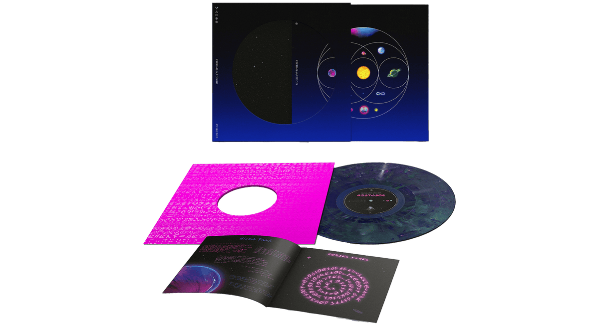 Vinyl - Coldplay : Music Of The Spheres (Splatter Vinyl) - The Record Hub