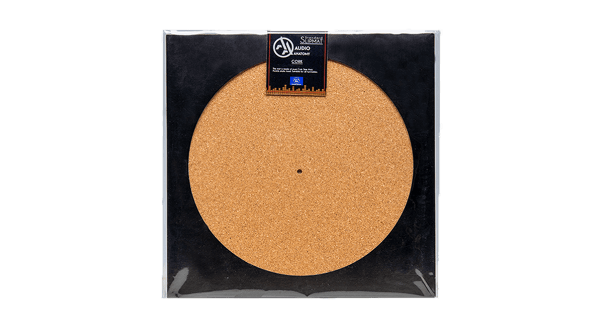 Vinyl - Audio Anatomy : Cork Vinyl Slipmat - The Record Hub