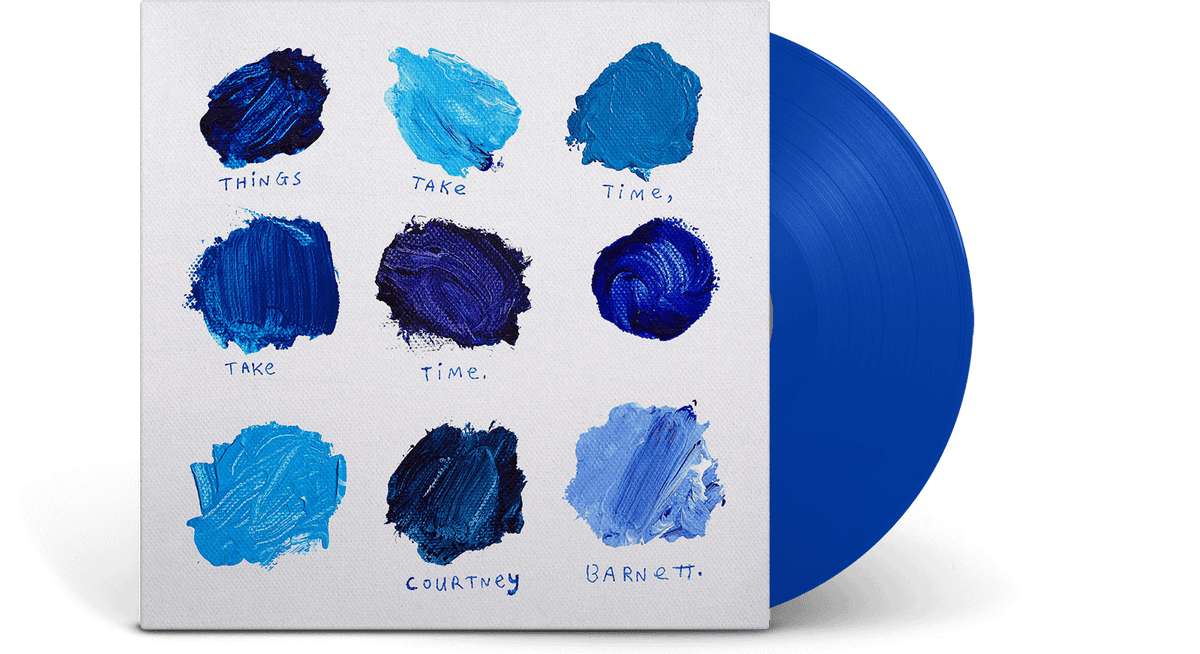 Vinyl - Courtney Barnett : These Things Take Time (Ltd Blue Vinyl) - The Record Hub