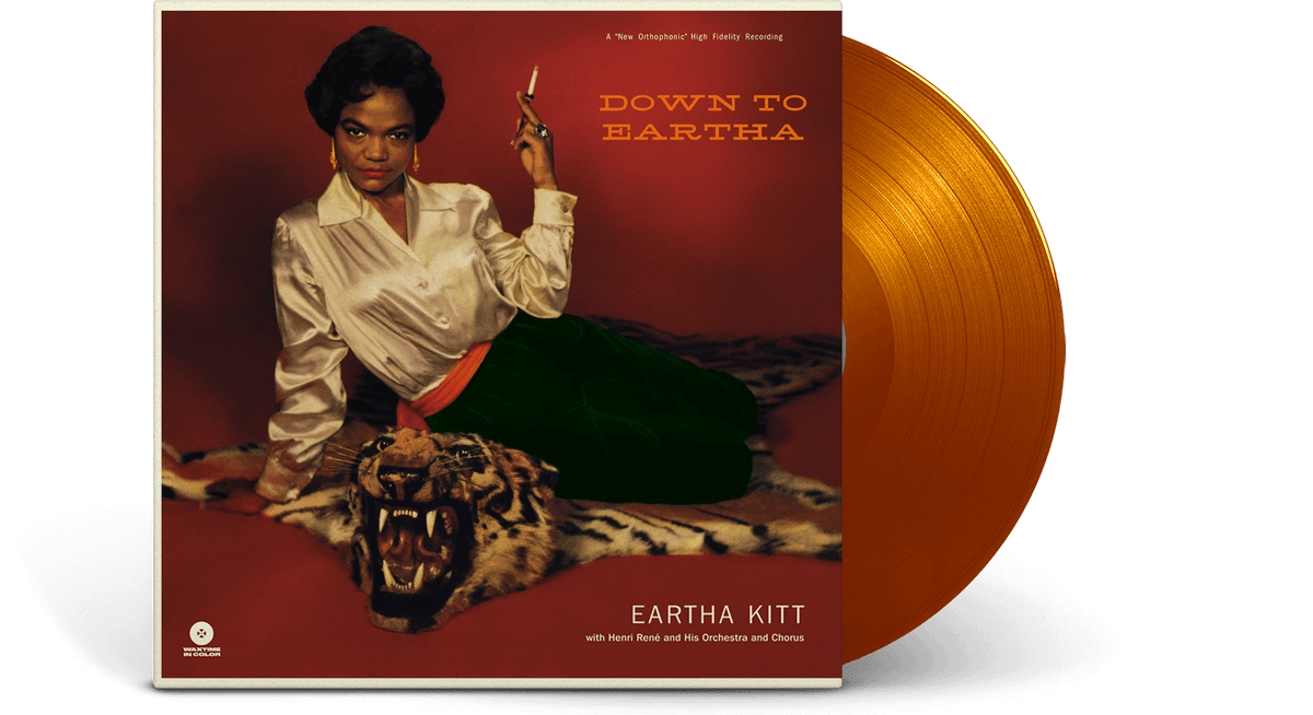 Vinyl - Eartha Kitt : Down To Eartha (180g Orange Vinyl) - The Record Hub