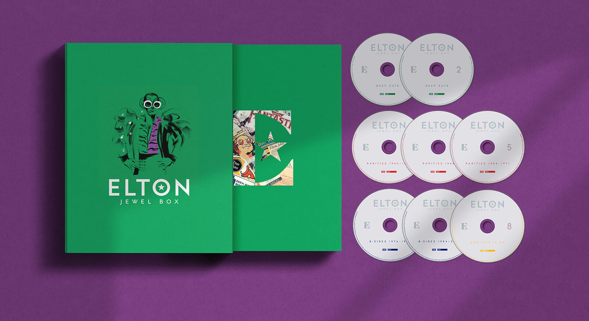 Vinyl - Elton John : Jewel Box (CD Boxset) - The Record Hub