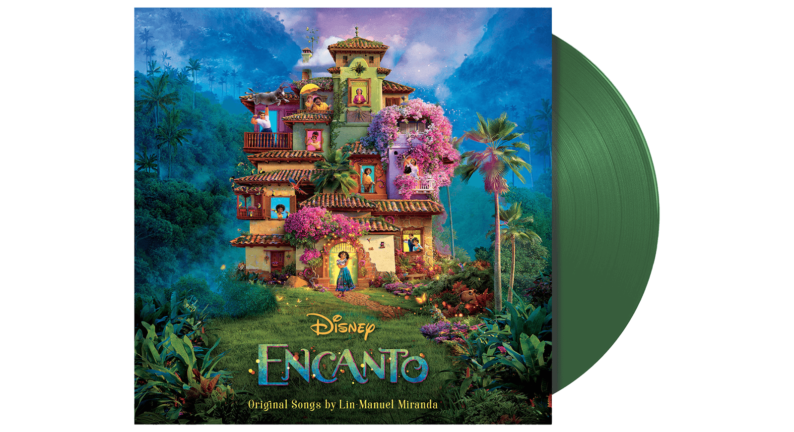 Vinyl - Various Artists : Songs From Encanto (Ltd Clear Emerald Vinyl) - The Record Hub