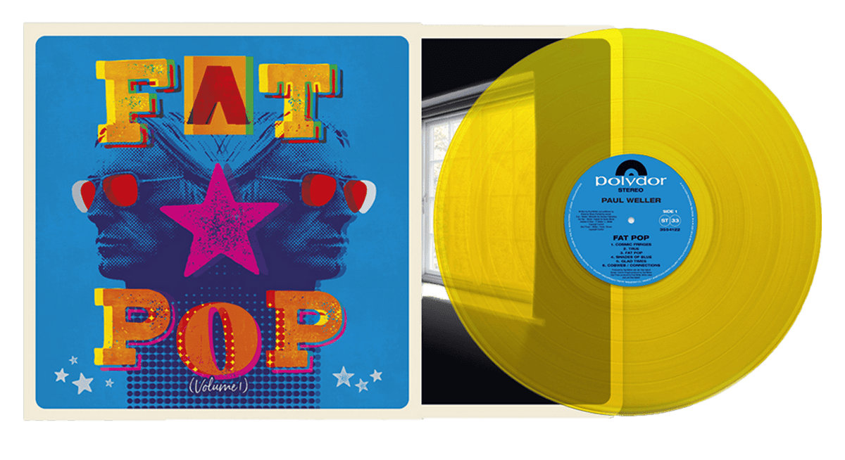 Vinyl - Paul Weller : Fat Pop (Ltd Yellow Vinyl) - The Record Hub