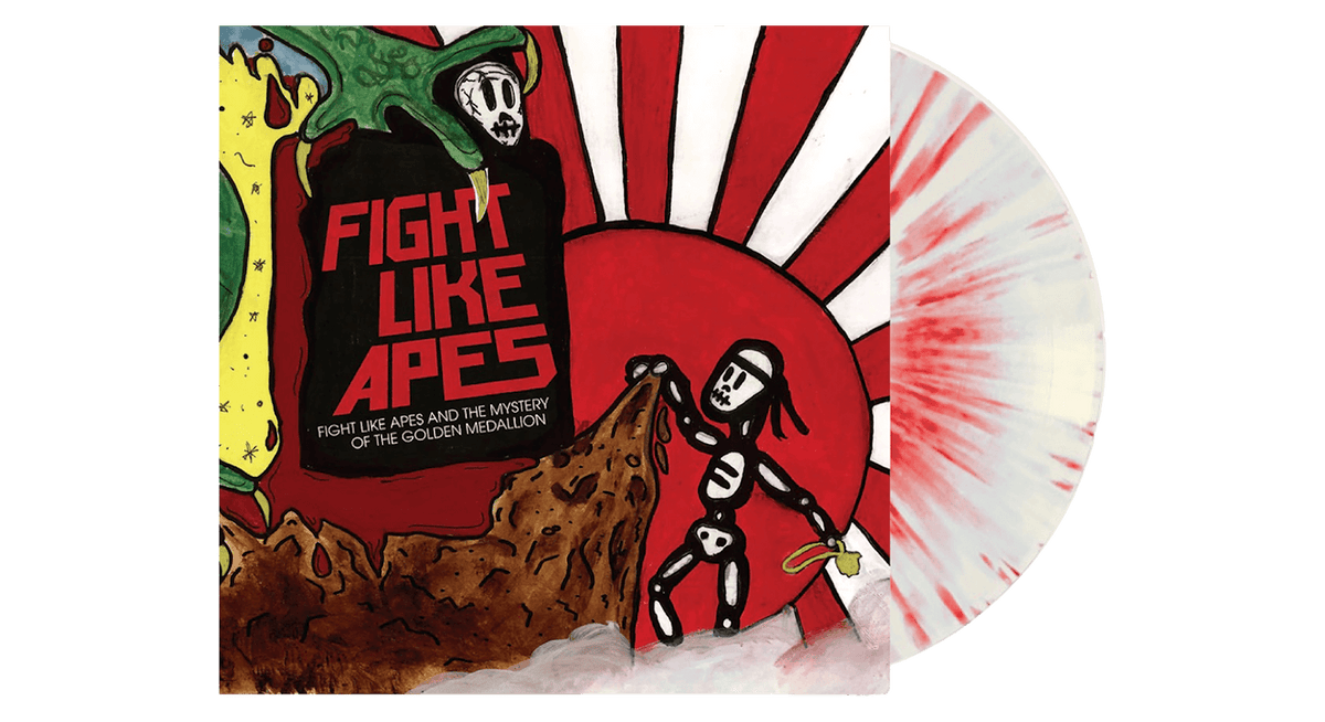 Vinyl - Fight Like Apes : And The Mystery Of The Golden Medallion (Ltd Splatter Vinyl w/ Bonus 7&quot;) - The Record Hub