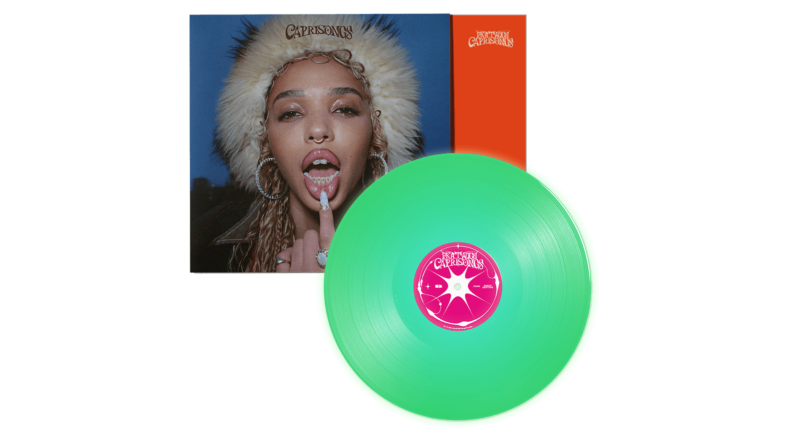 Vinyl - FKA Twigs : CAPRISONGS (Glow In The Dark LP) - The Record Hub