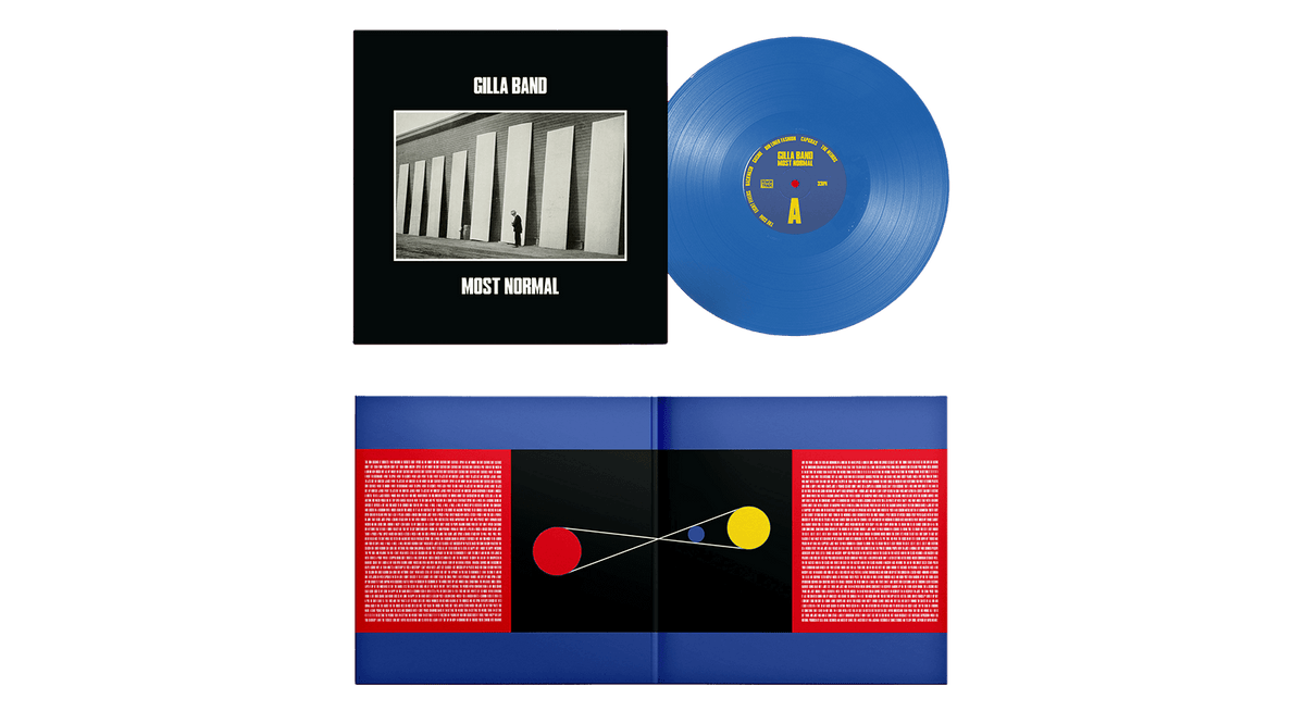 Vinyl - Gilla Band : Most Normal (Ltd Blue Vinyl) - The Record Hub