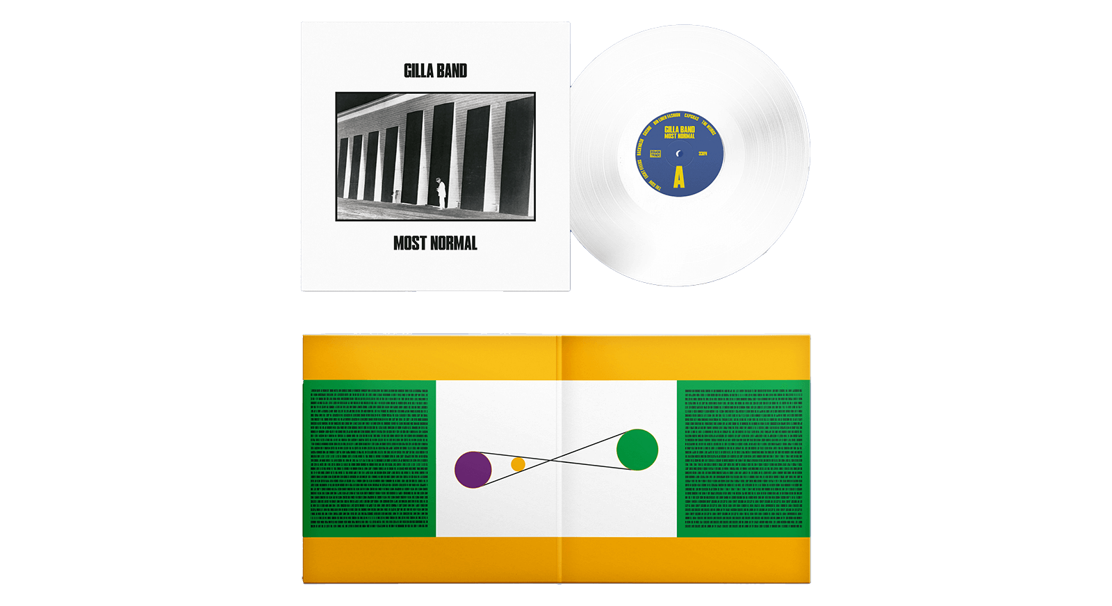 Vinyl - Gilla Band : Most Normal (Ltd White Vinyl) (Éire Edition) - The Record Hub