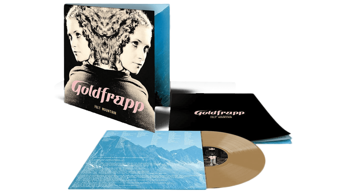 Vinyl - Goldfrapp : Felt Mountain (Gold Vinyl LP) - The Record Hub