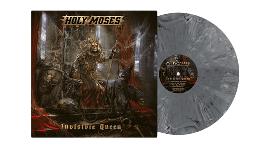 Holy Moses : Invisible Queen (White & Black Marbled Vinyl)