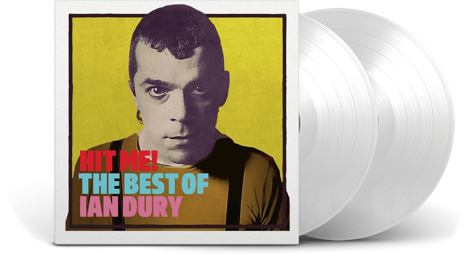 Vinyl - Ian Dury : Hit Me! The Best Of (White Vinyl) - The Record Hub