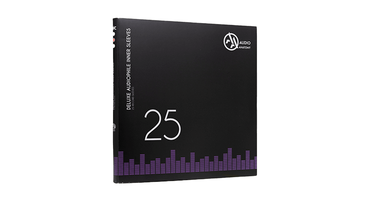 Vinyl - Audio Anatomy : Deluxe 12 Anti-Static Inner Sleeves (25 Pack) - The Record Hub