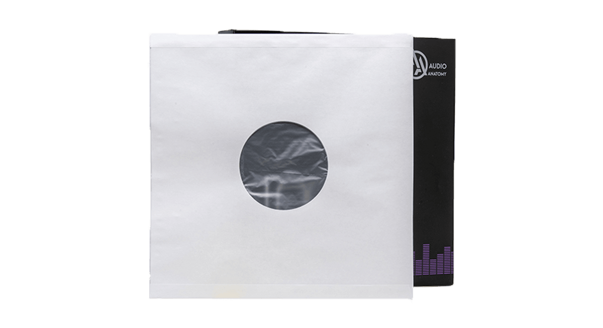Vinyl - Audio Anatomy : Deluxe 12 Anti-Static Inner Sleeves (25 Pack) - The Record Hub