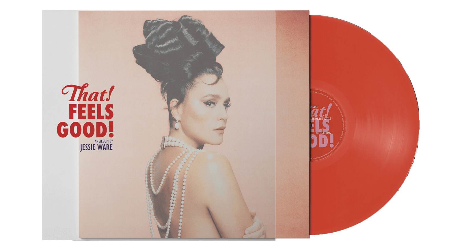 Vinyl - Jessie Ware : That! Feels Good! (Red Vinyl) - The Record Hub