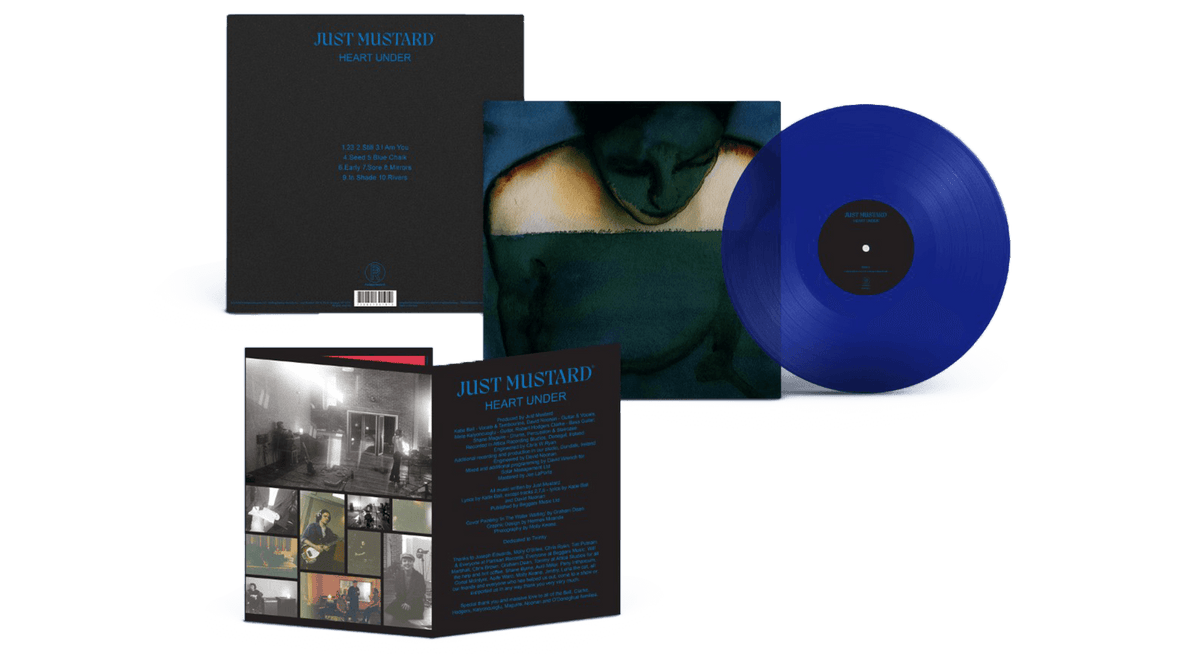 Vinyl - Just Mustard : Heart Under (Ltd Clear Blue Vinyl) - The Record Hub