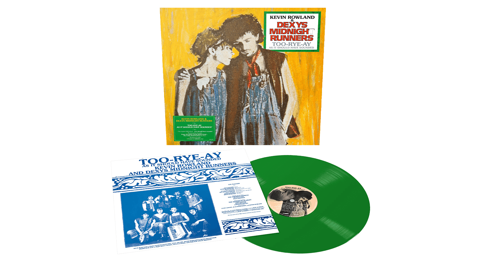 Vinyl - Kevin Rowland & Dexys Midnight Runners : Too-Rye-Ay, as it should have sounded (D2C Exclusive Coloured Vinyl) - The Record Hub