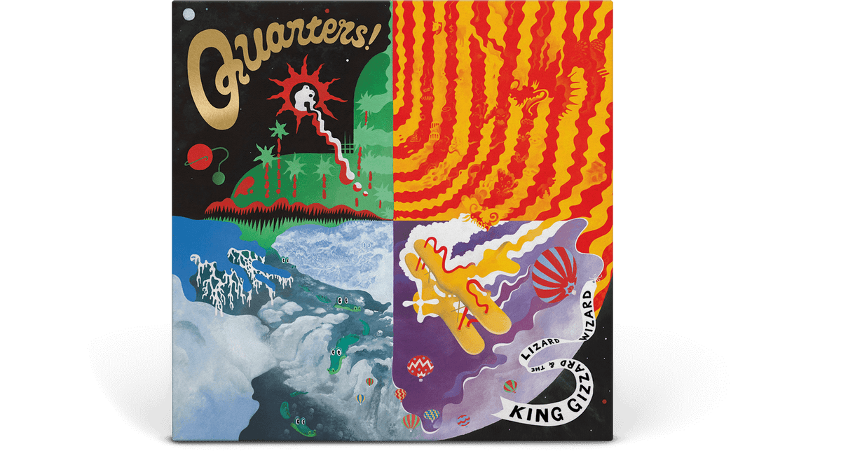 Vinyl - King Gizzard &amp; The Lizard Wizard : Quarters - The Record Hub