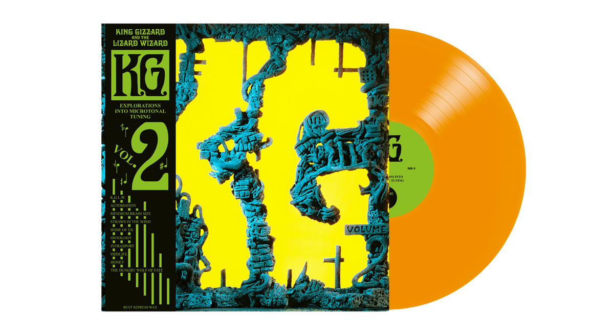 Vinyl - King Gizzard &amp; The Lizard Ward : K.G. (Rust Vinyl) - The Record Hub