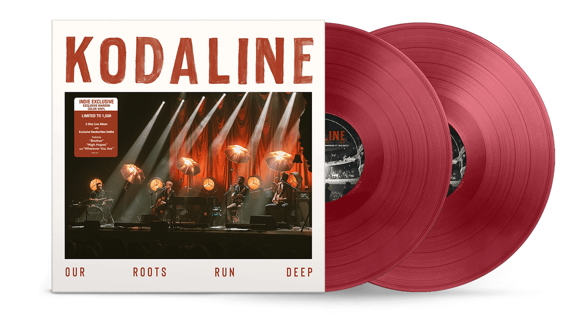 Vinyl - Kodaline : Our Roots Run Deep (2LP Maroon Vinyl) - The Record Hub