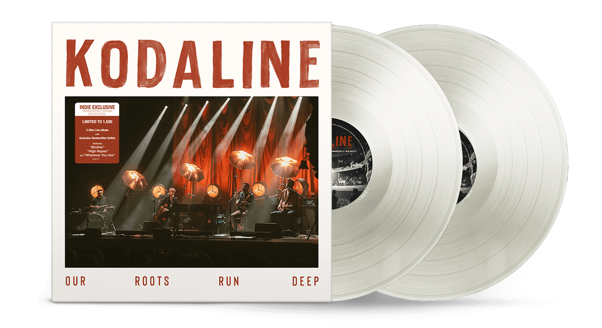 Vinyl - Kodaline : Our Roots Run Deep (2LP Transparent Cream Vinyl) - The Record Hub